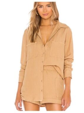 Show Me Your MuMu Marcella Linen Shirt